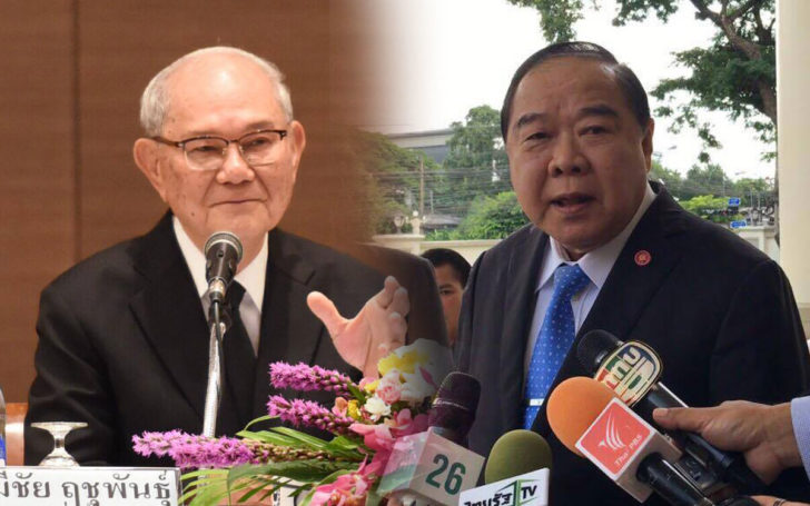“มีชัย” ป้อง “พัชรวาท” นั่ง กมธ.ชี้อาจจะตั้งใจดี-“ประวิตร” พ้อผิดที่นามสกุลวงษ์สุวรรณ