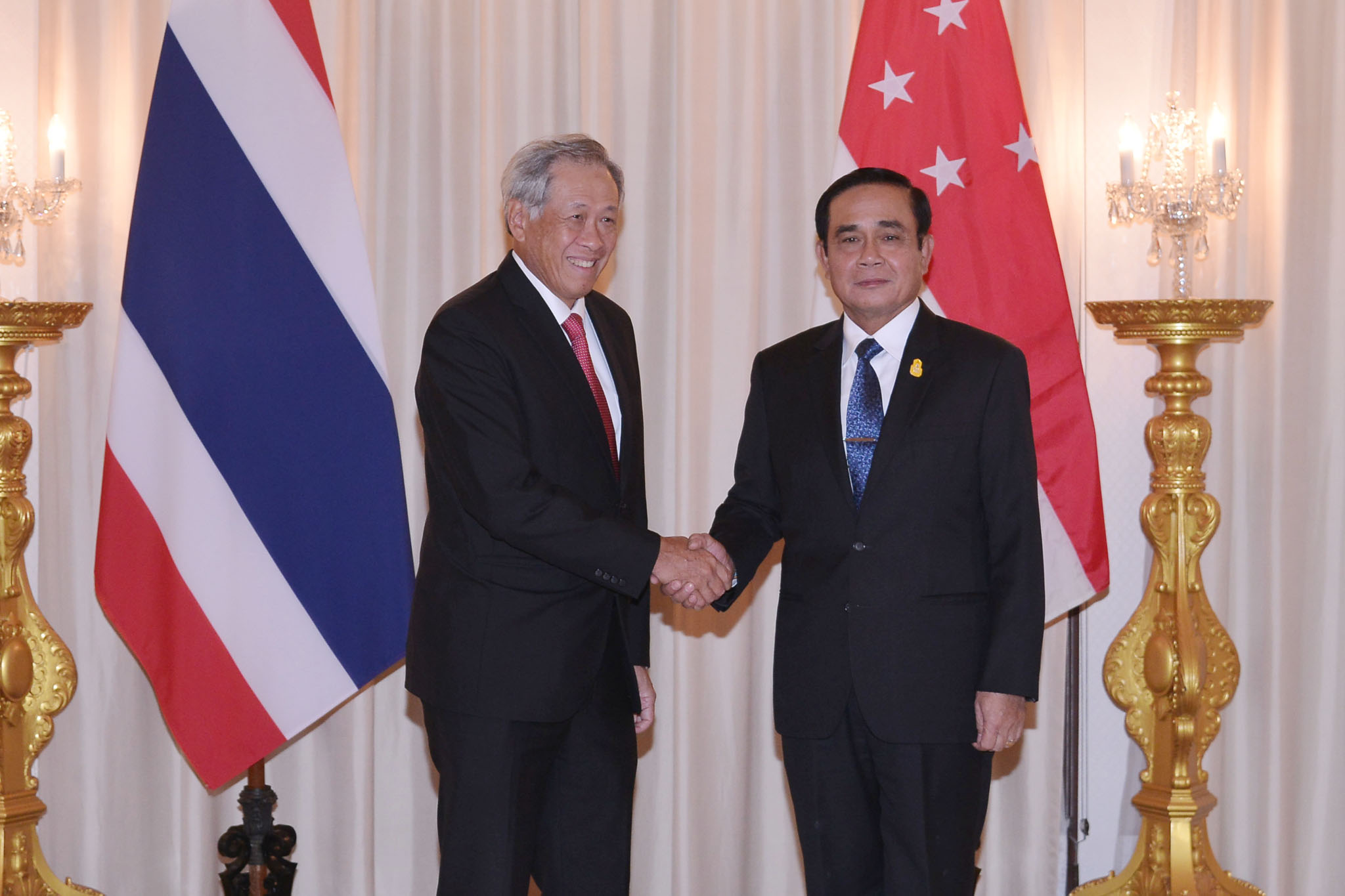 ‘บิ๊กตู่’ ต้อนรับ รมว.กลาโหมสิงคโปร์ ถกป้องกันภัยคุกคาม-พัฒนาขีดความสามารถของกองทัพ