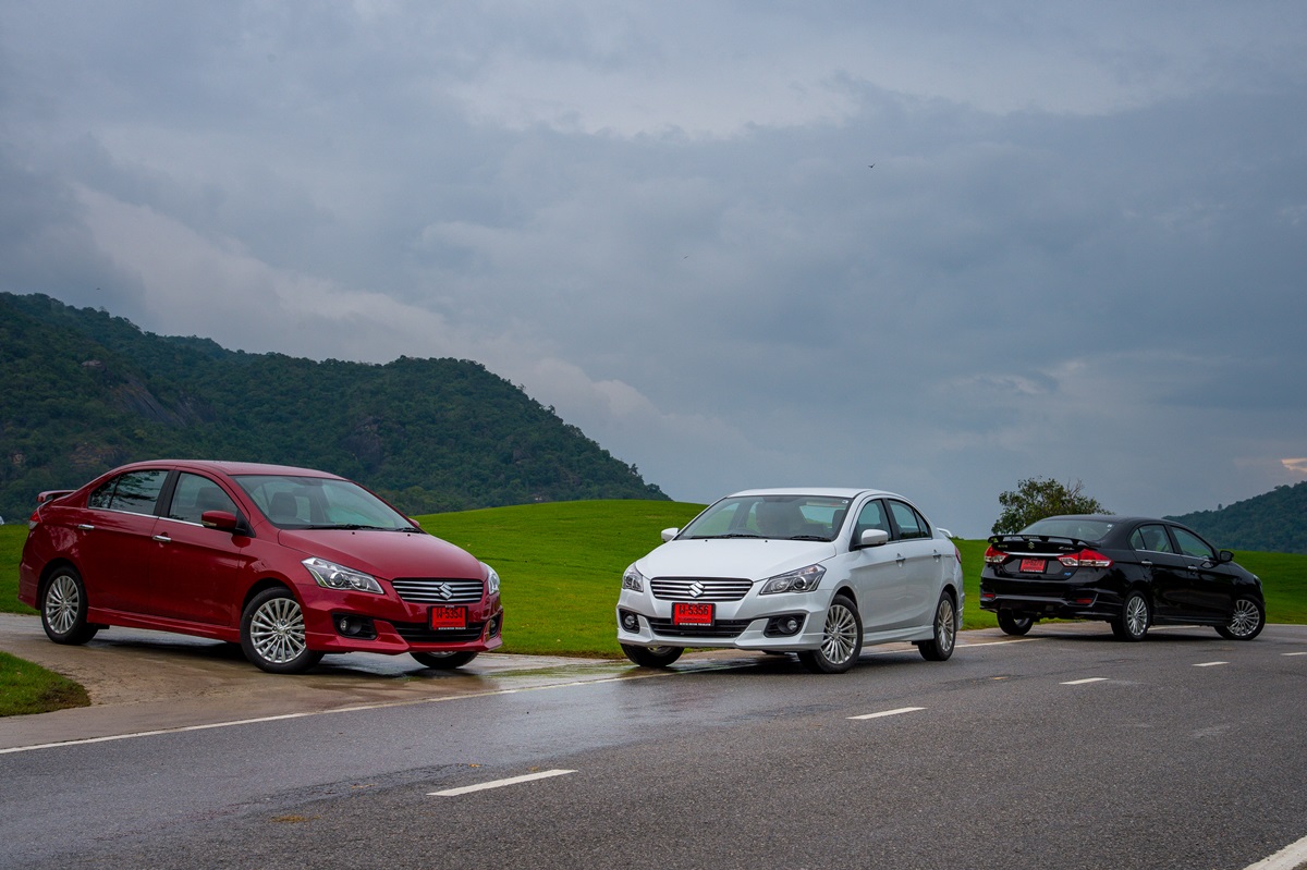 “Happy Together with Suzuki Ciaz” สัมผัสความสบายไปด้วยกัน กับ ซูซูกิ เซียส