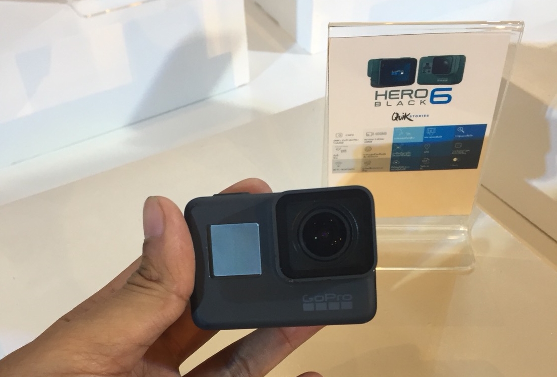 เปิดตัว Gopro HERO 6 เคาะราคา 18,500 บาท