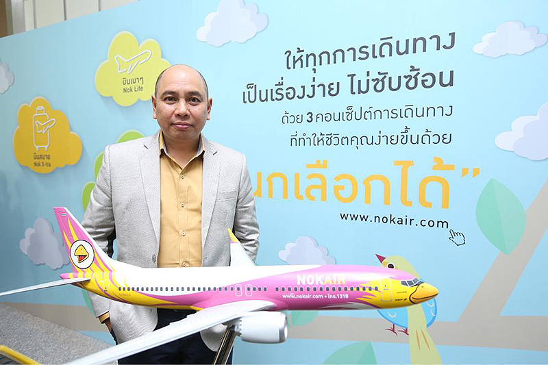 “นกแอร์” ตั้งเป้าพลิกฟื้นปี”61 เตรียมรับเครื่อง 8 ลำบริการเส้นทางบินใหม่
