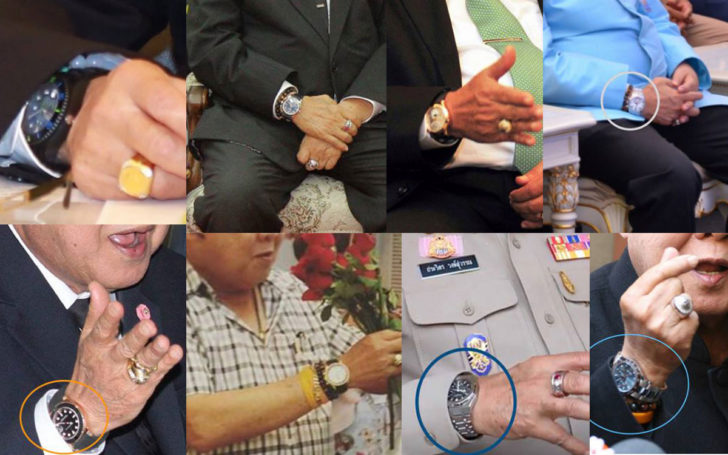 เพจดังแฉรายวัน นาฬิกาหรูเรือนที่ 9 บนข้อมือบิ๊กป้อม