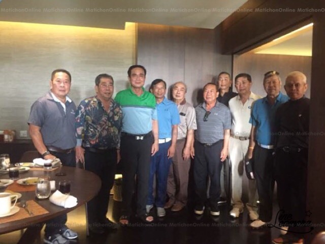 “เผดิมชัย”เผย “บิ๊กตู่”ไปตีกอล์ฟ เหมือนเซเลบฯกินร้านอาหารถ่ายรูปติดฝา ยันไม่พูดการเมือง