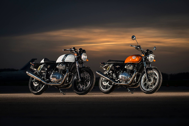 คู่หูใหม่ “รอยัล เอนฟิลด์” Interceptor-Continental GT