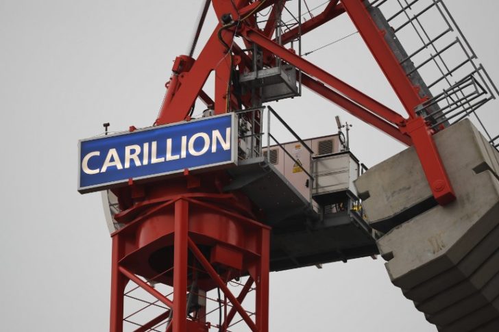 BRITAIN-ECONOMY-CONSTRUCTION-COMPANY-CARILLION