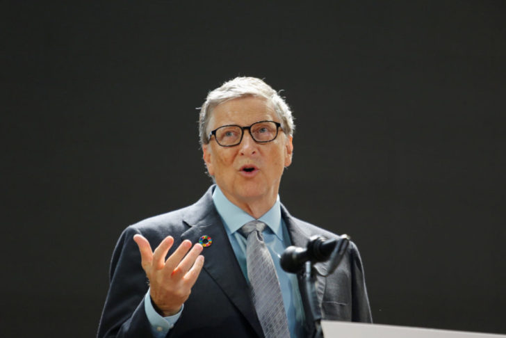 Bill Gates speaks at Gates Foundation Goalkeepers event in New York