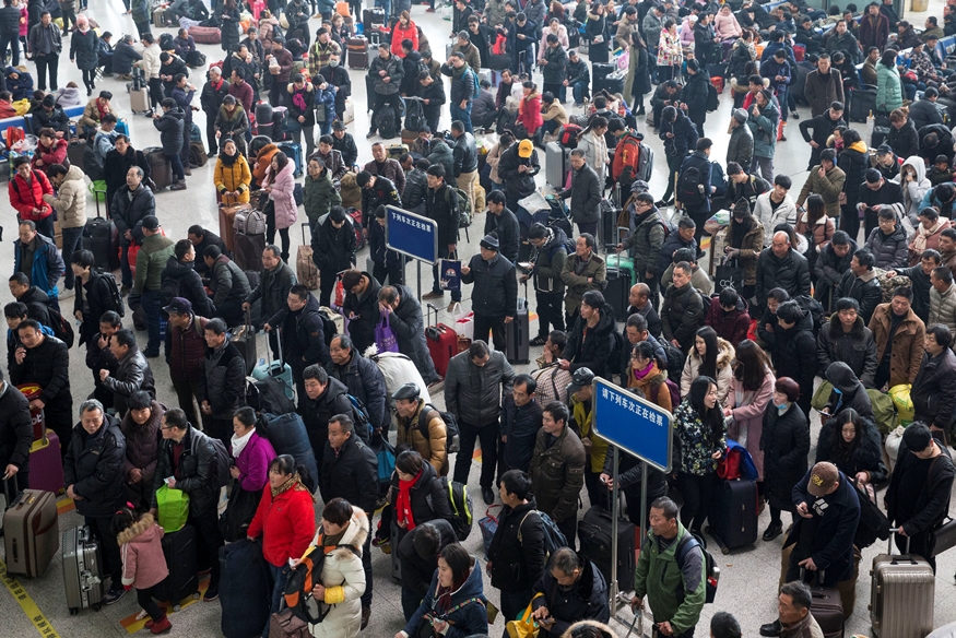 จีนเตรียมพร้อม! คาดเทศกาลตรุษจีนมีคนเดินทางเกือบ 3,000 ล้านเที่ยว