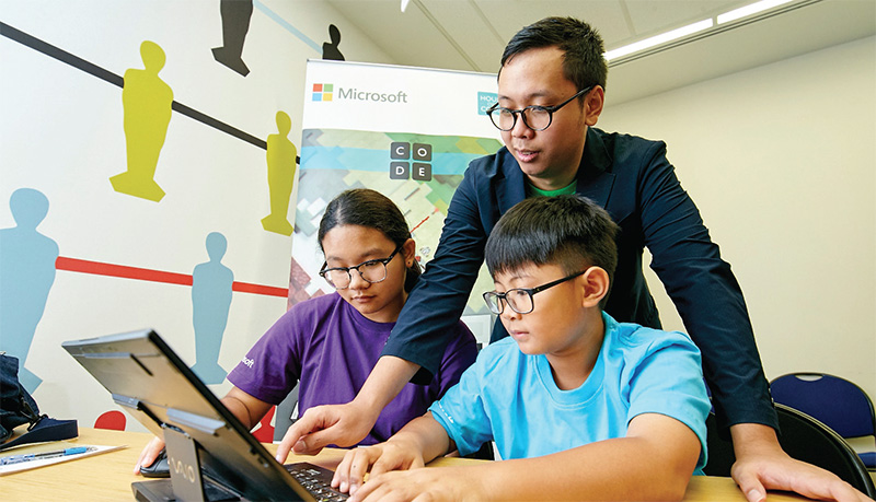 “ไมโครซอฟท์” ช่วยเยาวชน จัด #HourOfCode พัฒนาดิจิทัล