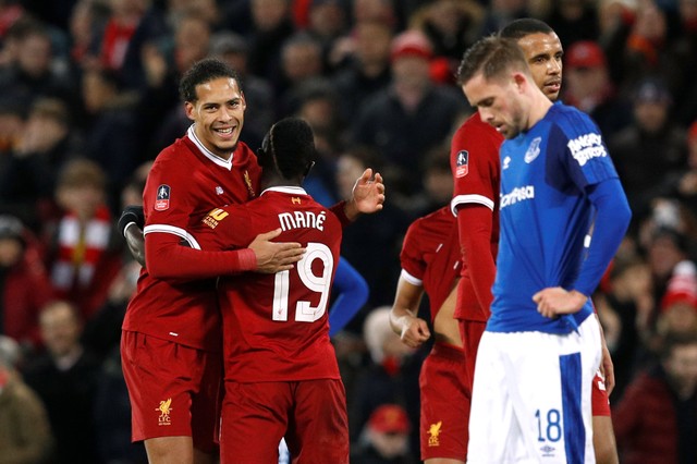 FA Cup Third Round - Liverpool vs Everton