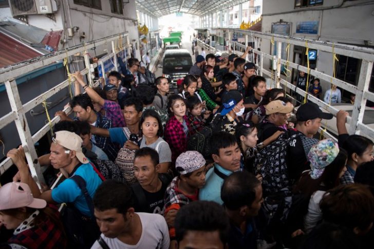 MYANMAR-THAILAND-ECONOMY