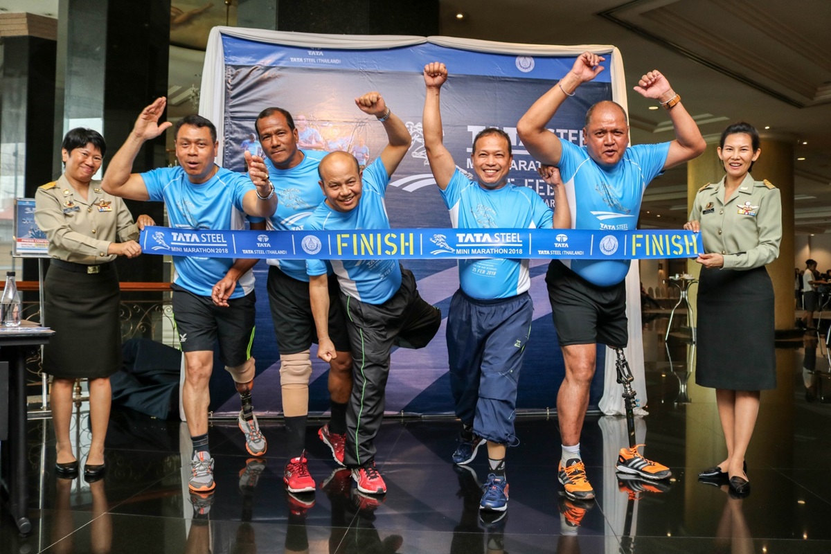 ทาทา สตีล มินิมาราธอน 2018 ชวนคนไทยวิ่งเพื่อทหารผ่านศึก