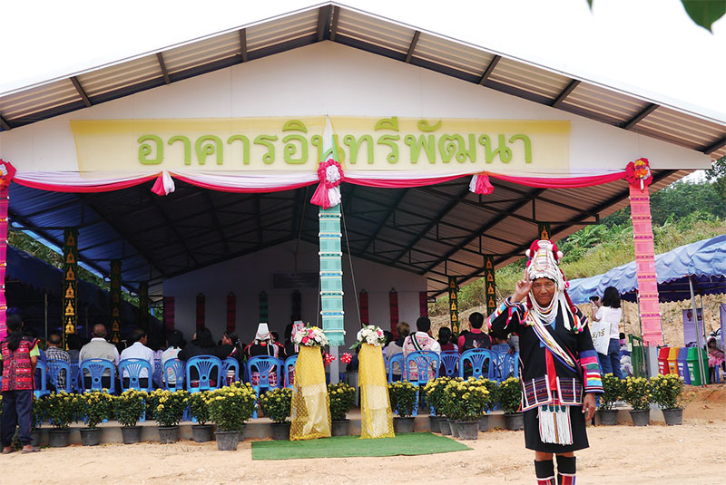 สร้างศูนย์เรียนรู้ชุมชน พัฒนาบ้านดอยลานพึ่งตนเอง