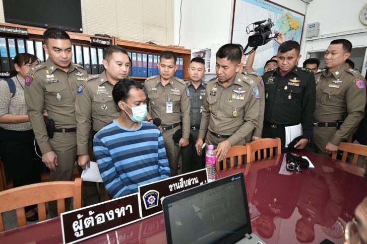 ตร.ท่องเที่ยวรวบแก๊งคอลเซ็นเตอร์ กุเรื่องเป็นจนท.ปณ.อายัดยา ให้เหยื่อโอนเงิน