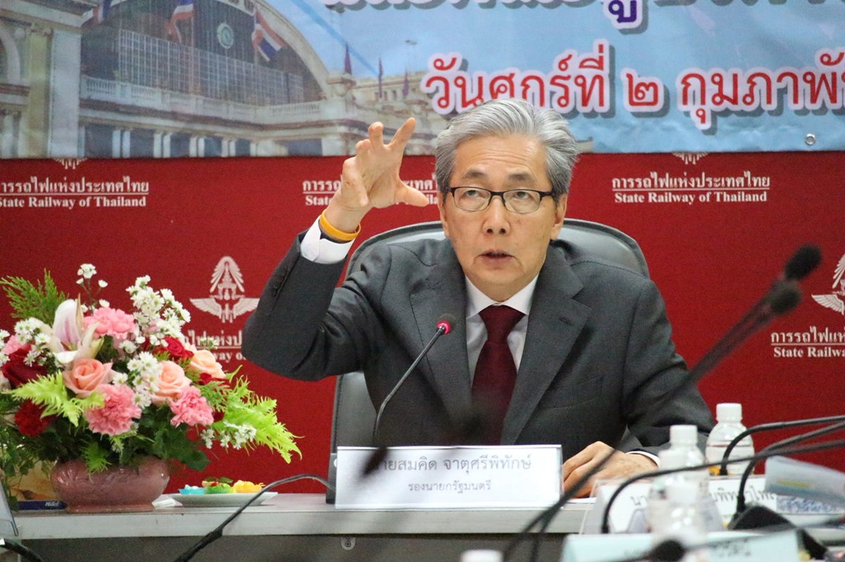 “สมคิด”จี้รถไฟลุยทางคู่เฟส 2 เชื่อมแหล่งท่องเที่ยว พอใจแผนฟื้นฟูเร่งเสนอซูเปอร์บอร์ดอนุมัติลั่นปี’63 ฟื้น