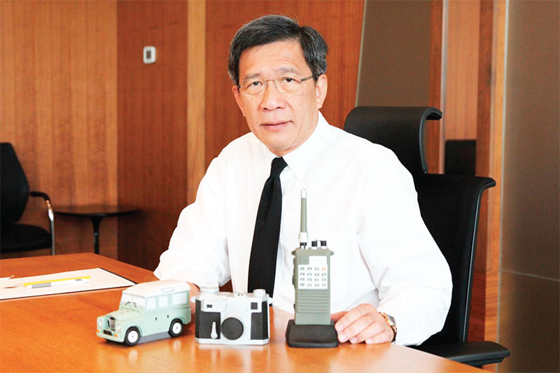 ออมเพื่อให้ตามรอยพ่อ กระปุกทรงงานสร้างตึกนวมินทรฯ