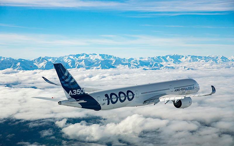 แอร์บัสส่ง “A350-1000” “เปลี่ยนเกม” โลว์คอสต์ระยะไกล