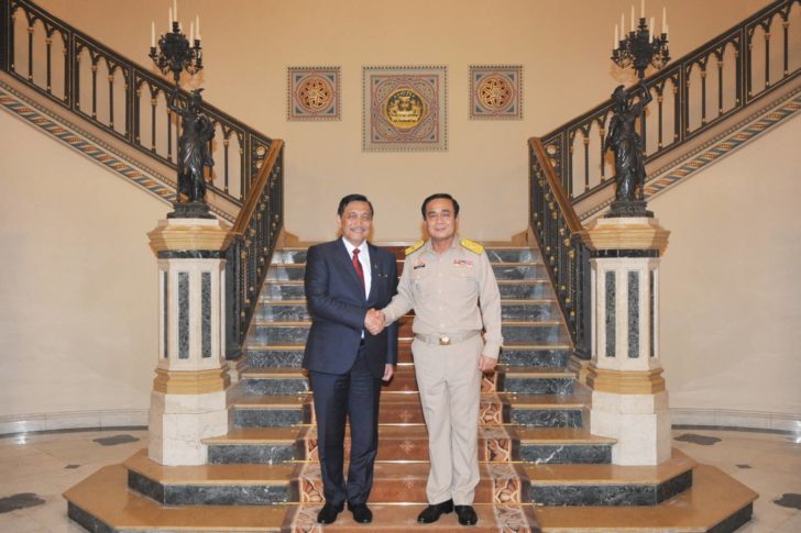 “บิ๊กตู่” ขอบคุณอินโดนีเซีย สนับสนุนแก้ปัญหาไอยูยู-ภาคใต้