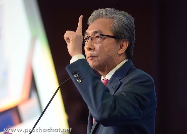 ผมไม่ได้ดูแลการเมือง! “สมคิด” ปัดตั้งพรรคเตรียมเลือกตั้ง บอกสนใจแต่เรื่องแก้ปัญหาเศรษฐกิจ