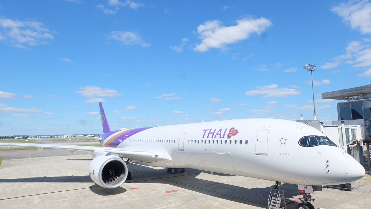 ธุรกิจ”การบิน”ไทยโตพุ่ง “ทีจี” รับมอบ A350 เสริมทัพบินไกล
