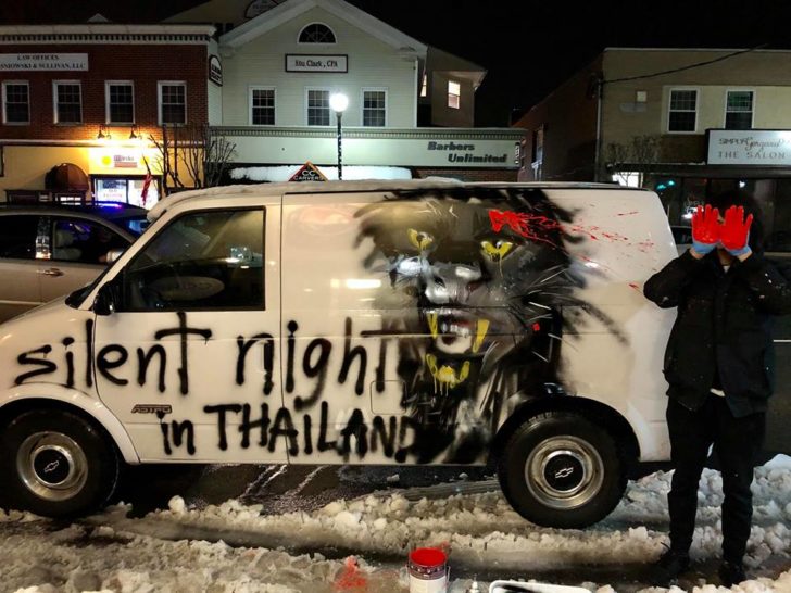 ตามมาลบสิ! ศิลปินไทยท้า หลังโพสต์ภาพกราฟฟิตี้ “เสือดำ” ที่สหรัฐอเมริกา
