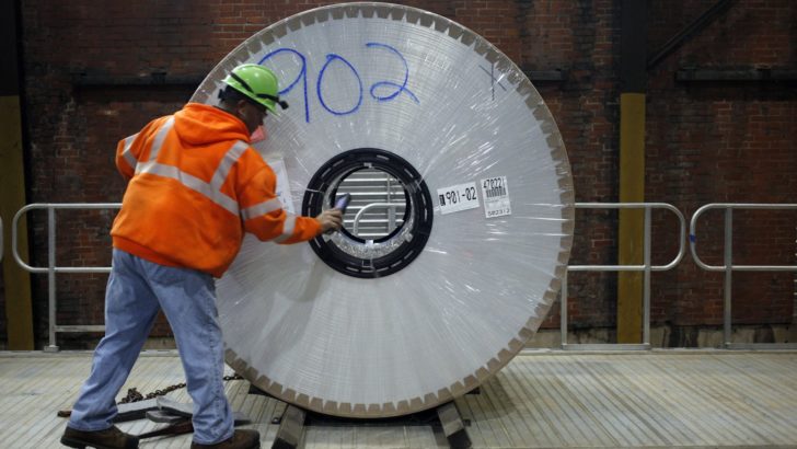 Operations Inside An Arconic Inc. Aluminum Coil Manufacturing Facility Ahead Of Earnings Figures