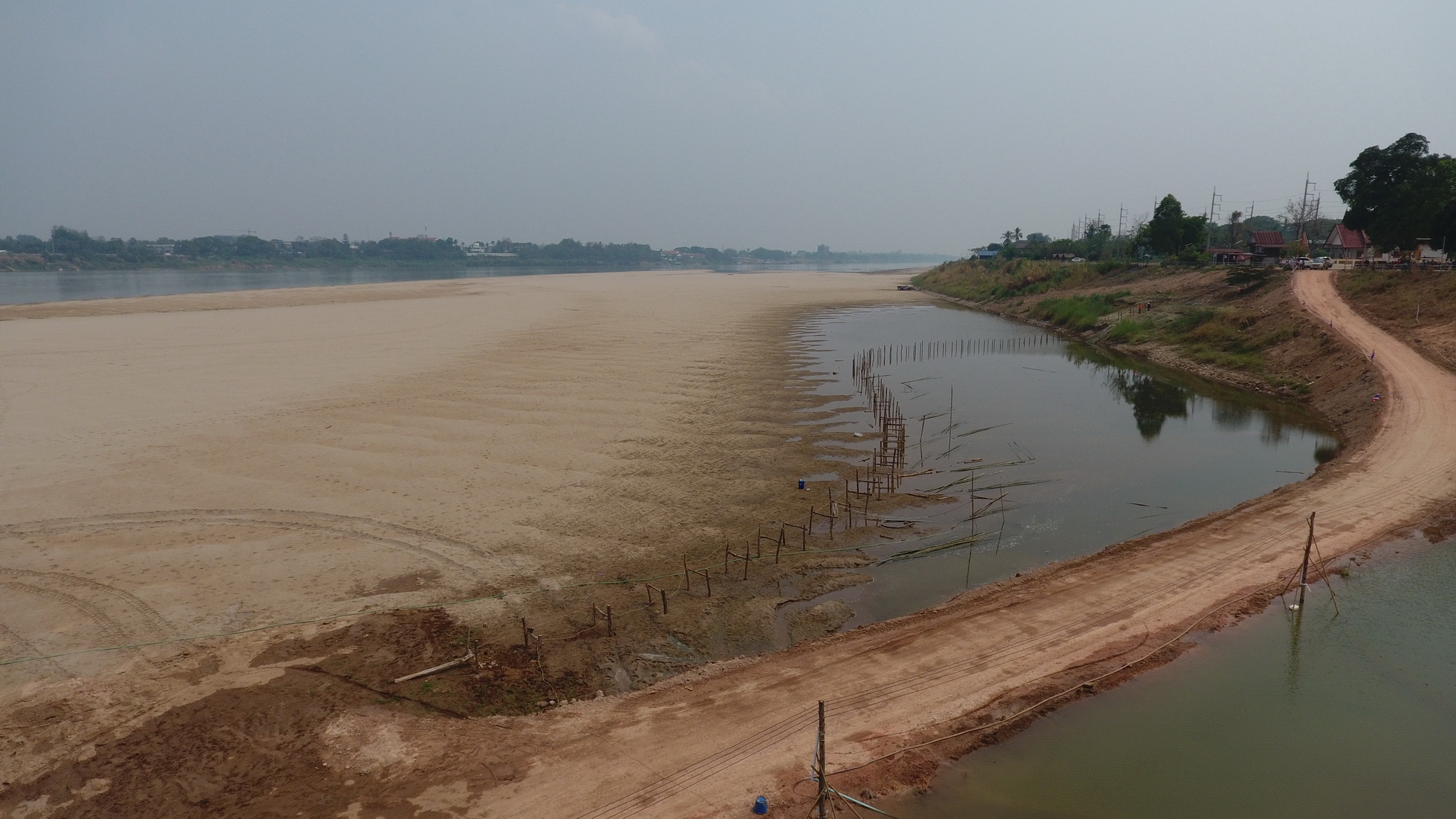 พร้อมรับนักท่องเที่ยว! ชาวชุมชนพานพร้าว เปิดหาดหนองคาย ชมทิวทัศน์นครหลวงเวียงจันทร์