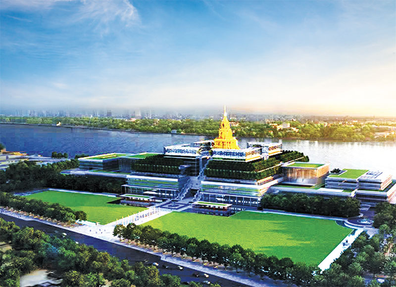 ครึ่งทางโปรเจ็กต์ “รัฐสภาใหม่”  ยิ่งสร้าง ยิ่งช้า งบยิ่งบาน
