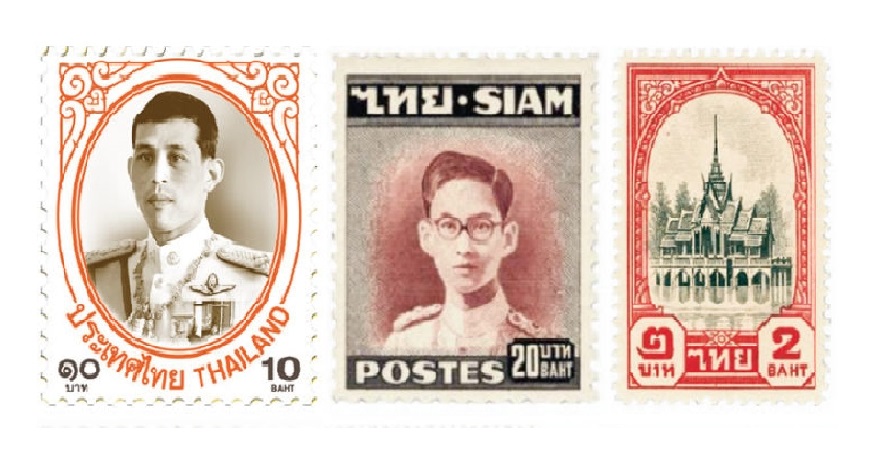 บันทึกประวัติศาสตร์ แสตมป์ดวงแรก 6 รัชสมัย