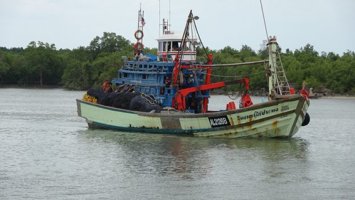ประมงอวนล้อม จ.สตูล กว่า 150 ลำ นัดเทียบท่า จี้รัฐทบทวนมาตรการติดตามเรือ