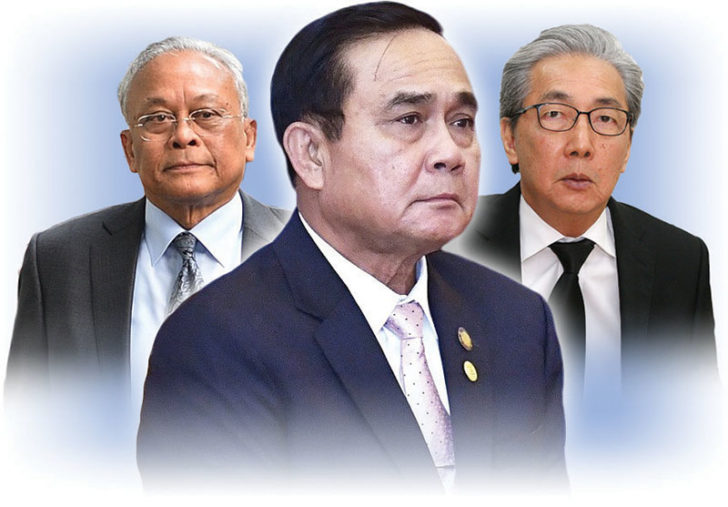“บิ๊กตู่” นายกฯในใจ “สมคิด-สุเทพ” พรรคหนุนทหารขยับหลังสงกรานต์