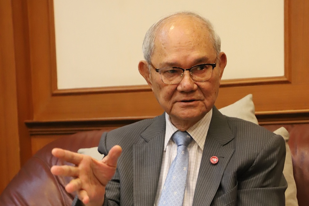 “มีชัย” ชี้พรรคใหม่เป็นทางเลือกให้ปชช. เชื่อเลือกตั้งตามโรดแมป เว้นอุกกาบาตตกใส่