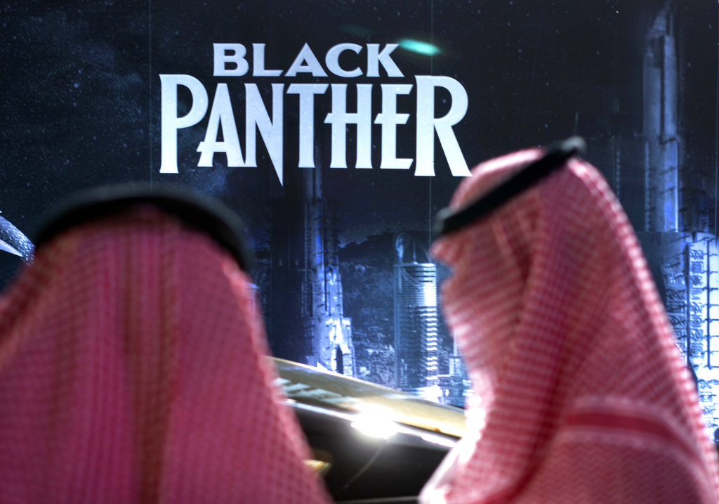 สร้างประวัติศาสตร์! “Black Panther” ภาพยนตร์เรื่องแรกที่ซาอุฯฉายในโรงหนังรอบ 35 ปี