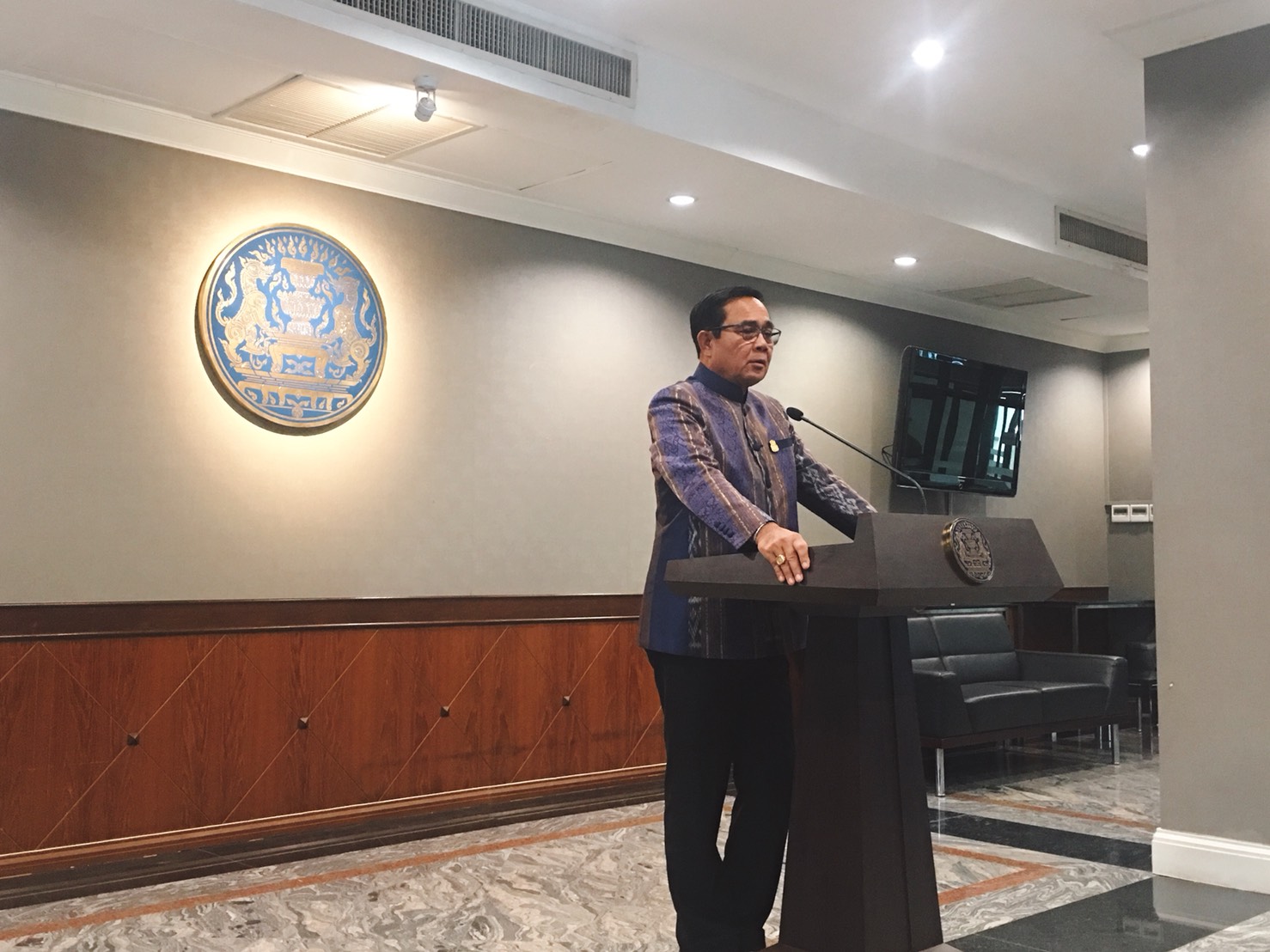 “ประยุทธ์” เผยได้รับร่างยุทธศาสตร์ชาติแล้ว อยู่ระหว่างปรับปรุงแก้ไข