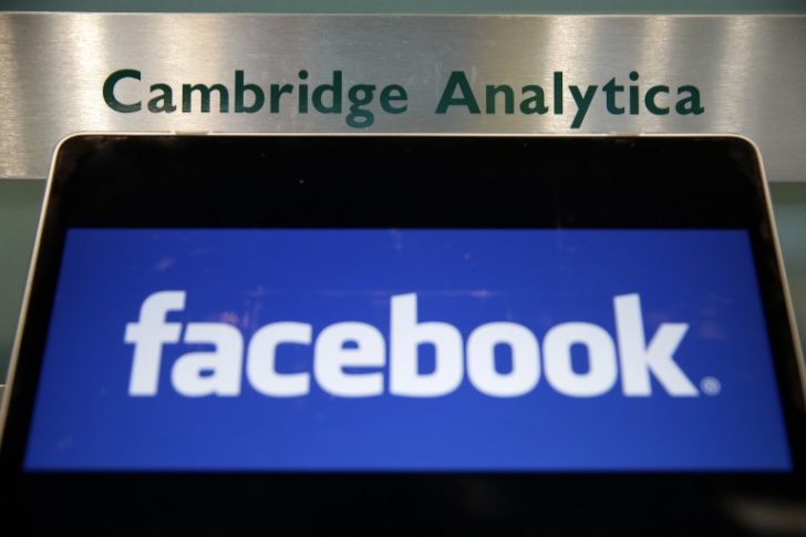 FILES-BRITAIN-US-FACEBOOK-CAMBRIDGE ANALYTICA-POLITICS