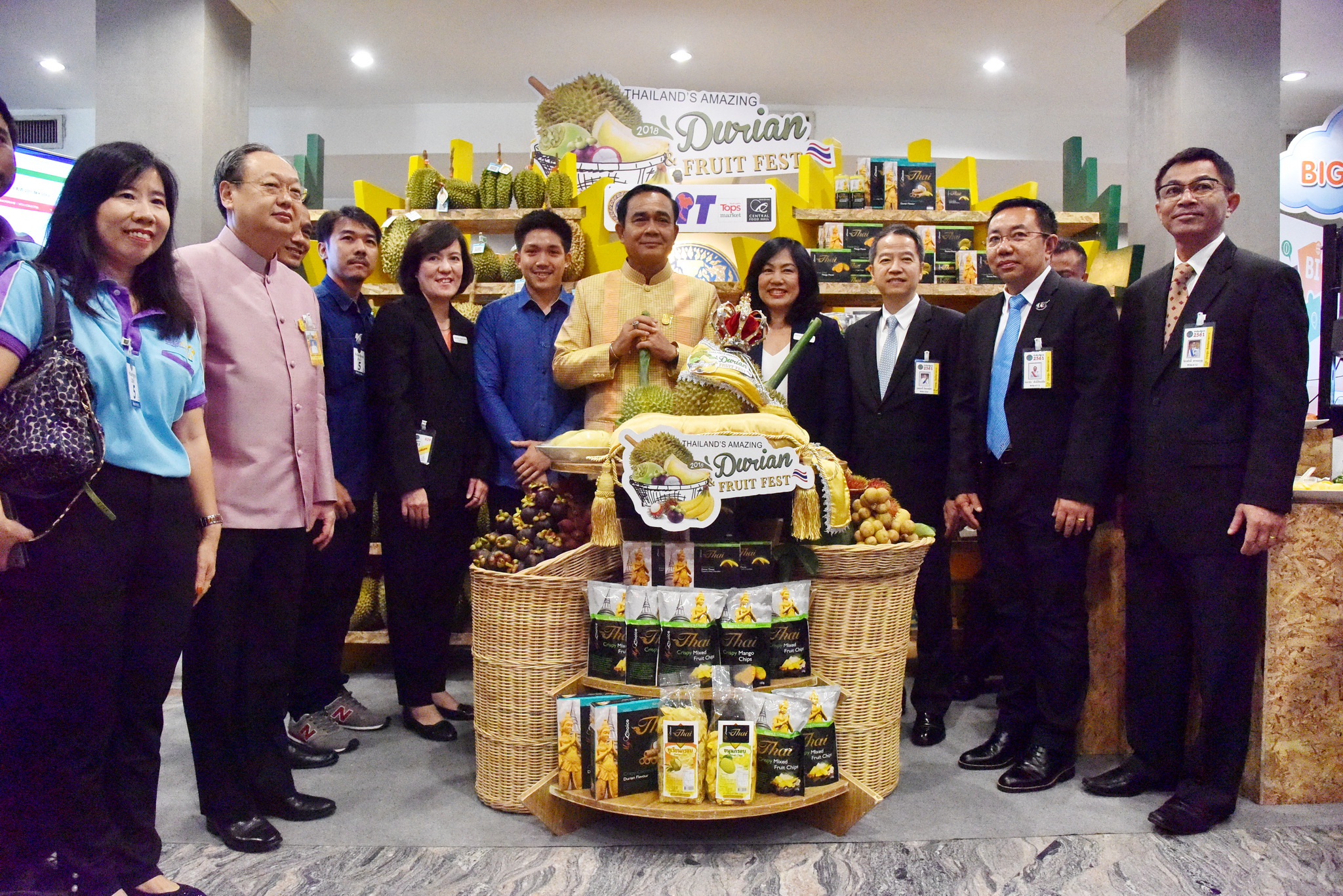 รัฐบาลสนับสนุนพาณิชย์-ห้างฯชั้นนำ จัดงาน“Thailand’s Amazing Durian and Fruit Fest 2018”
