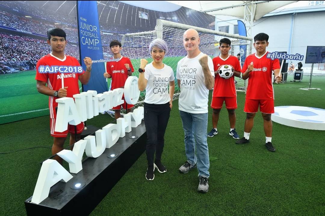 อลิอันซ์ จูเนียร์ ฟุตบอลแคมป์ปี 8 ชวนเยาวชนชิงชัยสุดยอดนักเตะไทย