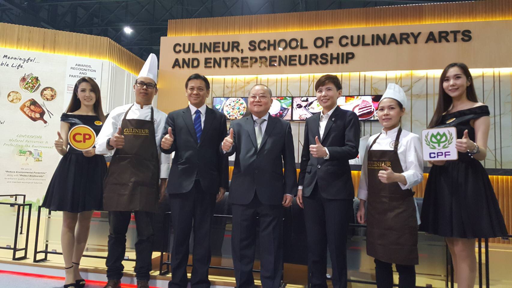 CPF เปิดตัวโรงเรียนสอนผู้ประกอบการอาหารคูลิเนอร์ครั้งแรกในงาน THAIFEX2018