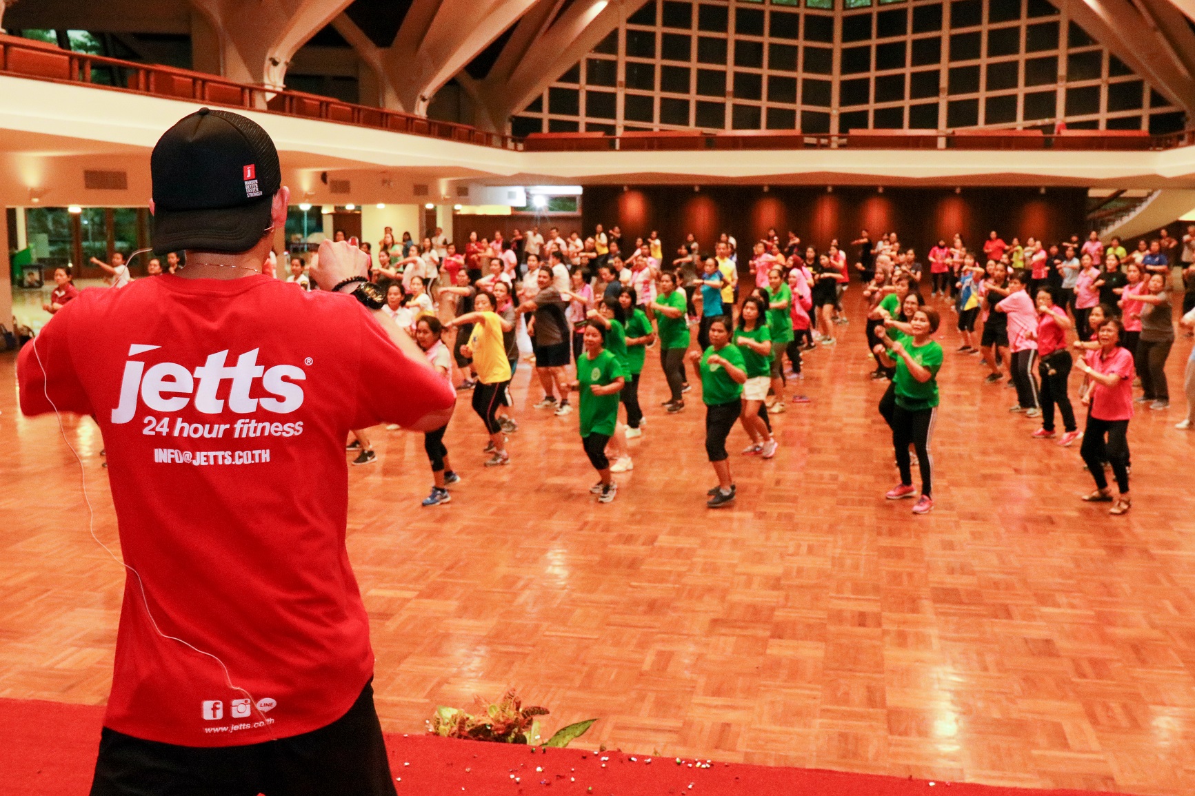 “Jetts” ส่งเสริมการออกกำลังกาย สร้างสุขภาพที่ดีให้กับคนไทย