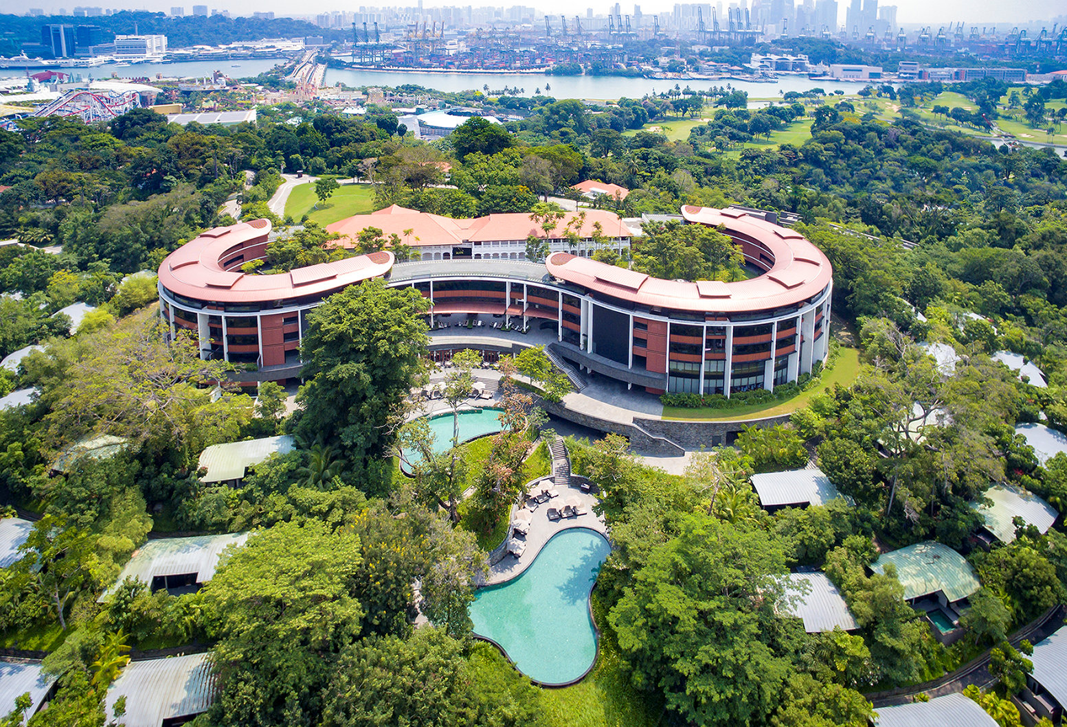 “Capella Hotel” โรมแรมหรูบนเกาะเซนโตซา สถานที่ประวัติศาสตร์’ทรัมป์’พบ’คิม จอง อึน’