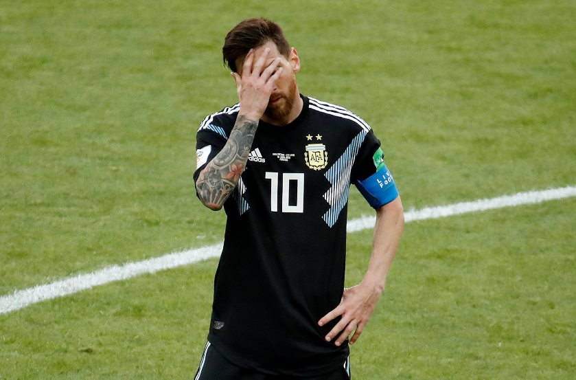 ช็อตเด็ดบอลโลก : ไอซ์แลนด์สู้ยันเสมออาร์เจนติน่า “เมสซี่” สุดเซ็ง…พลาดแล้วพลาดอีก