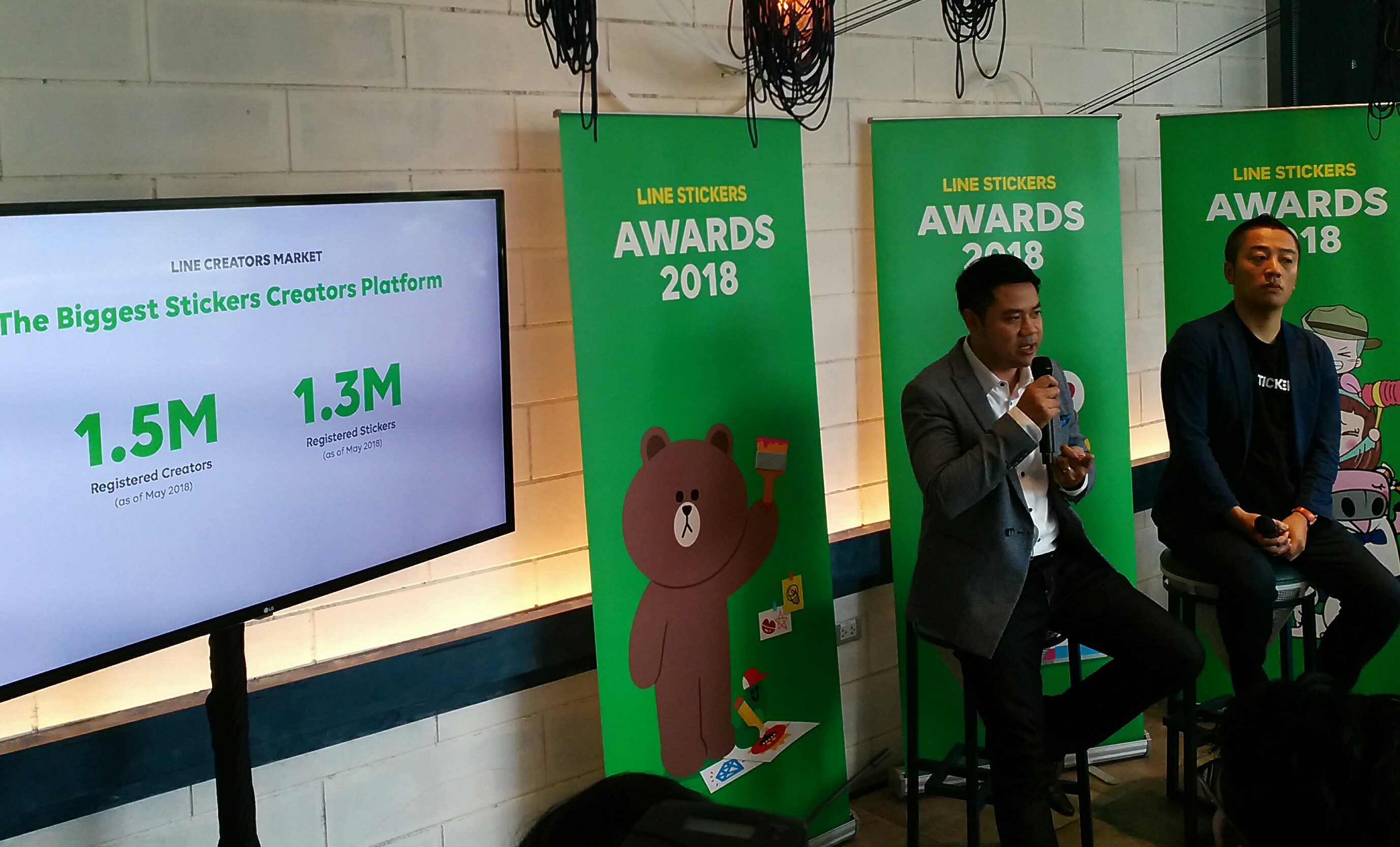 LINE สติกเกอร์ยอดโหลดเพิ่ม 52% ครีเอเตอร์เพิ่ม 200% จับ 15 คาแรกเตอร์ปั้นสู่เมอร์ชานไดร์