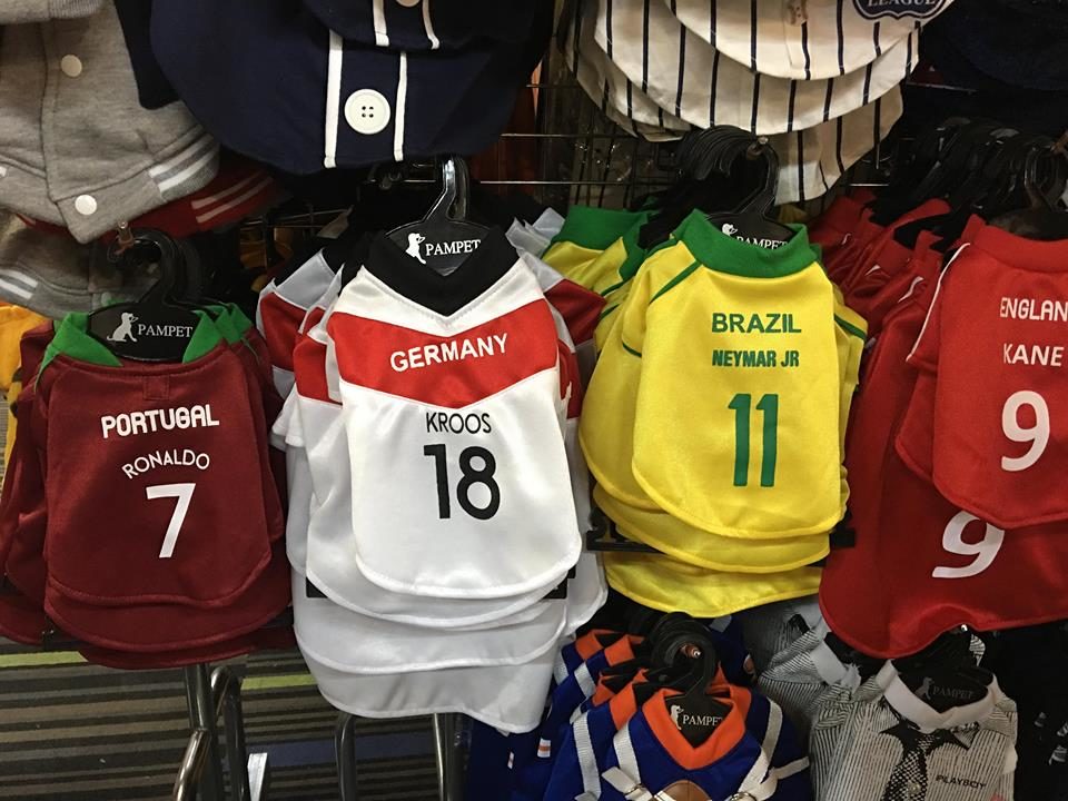 เสื้อทีมโปรด “น้องหมา” โอกาสทำเงินช่วงบอลโลก !!