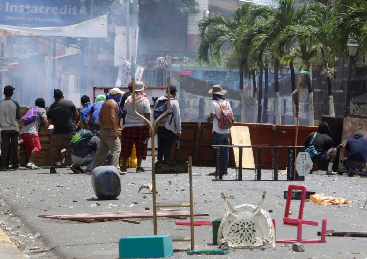 ประท้วงนิการากัวลุกลาม พลเรือนอเมริกันถูกยิงตาย 1 ราย
