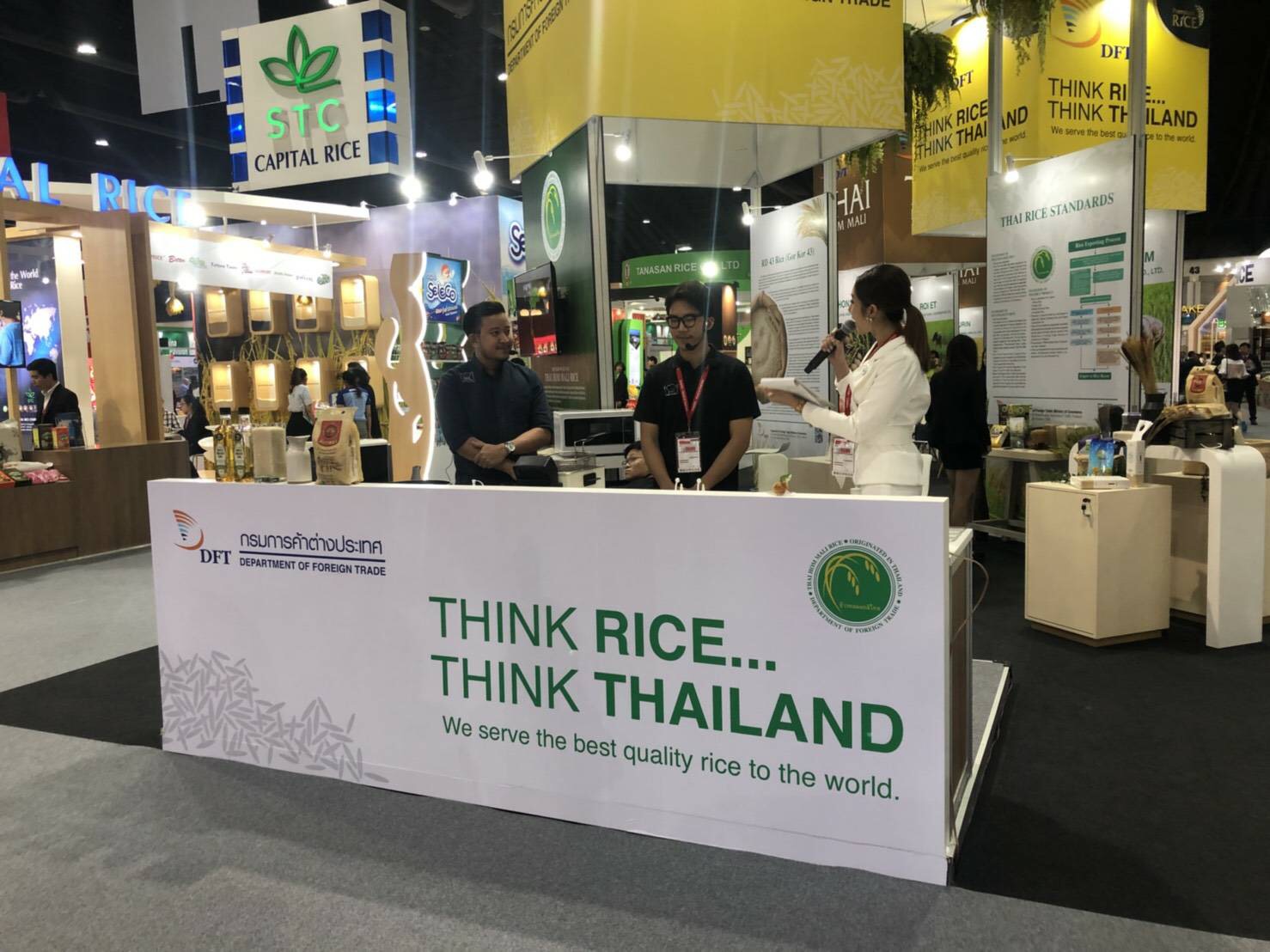 กรมการค้าต่างประเทศเผยผลการนำเกษตรกร โรงสี ผู้ประกอบการร่วมงาน THAIFEX 2018 สำเร็จตามเป้า