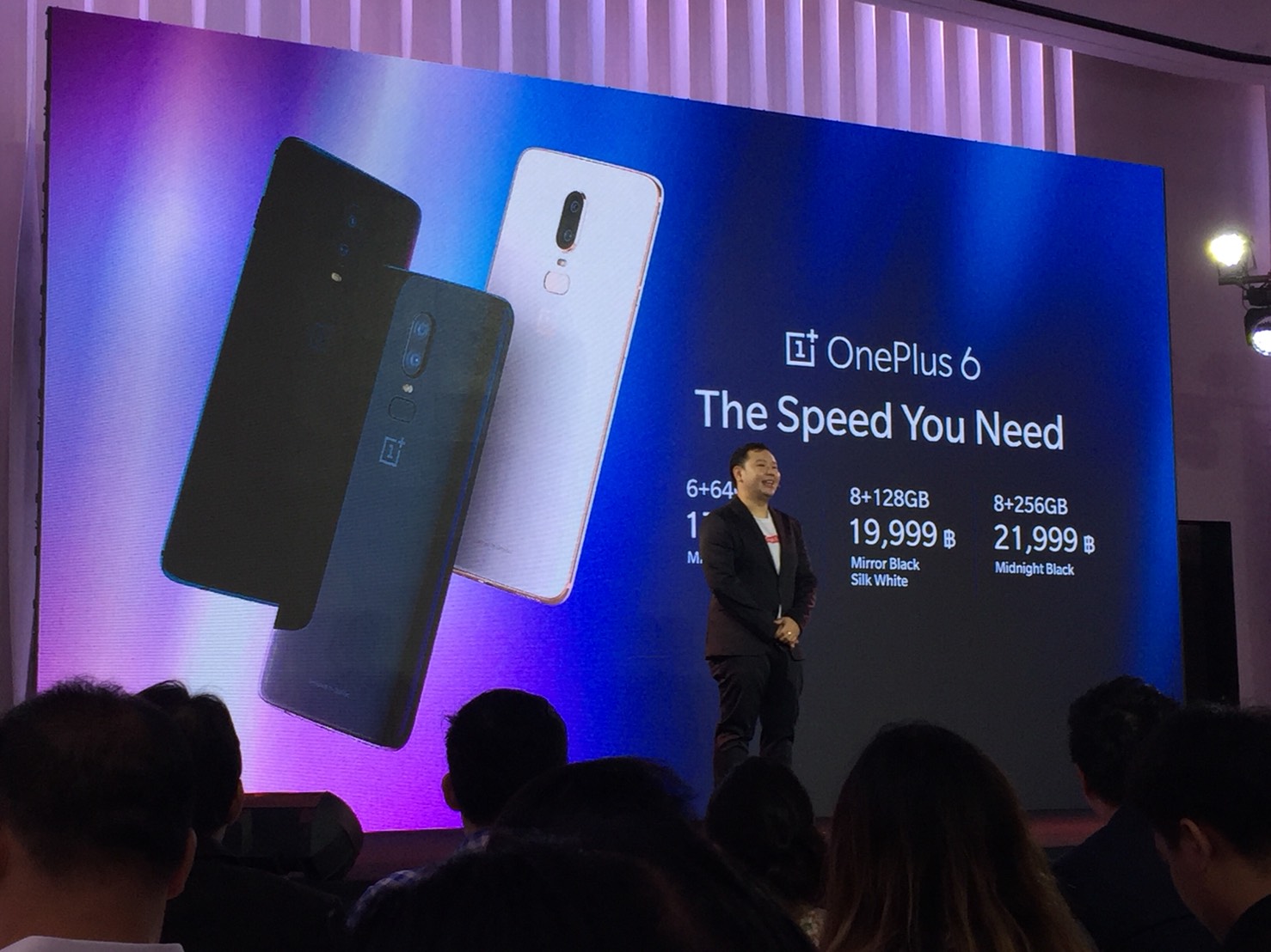 “วันพลัส” รุกตลาดไฮเอนด์ ส่ง “OnePlus 6” ฉายา “นักฆ่าเรือธง”