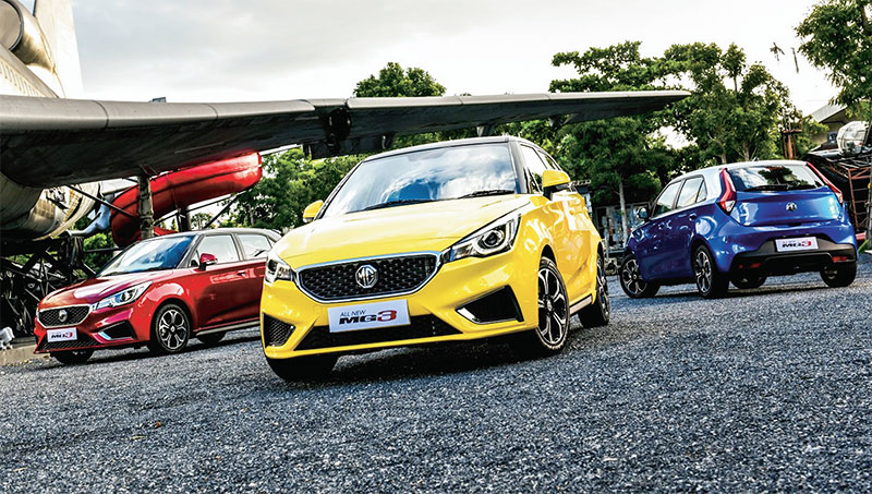 MG3 ไมเนอร์เชนจ์ สมาร์ทแฮตช์แบ็ก