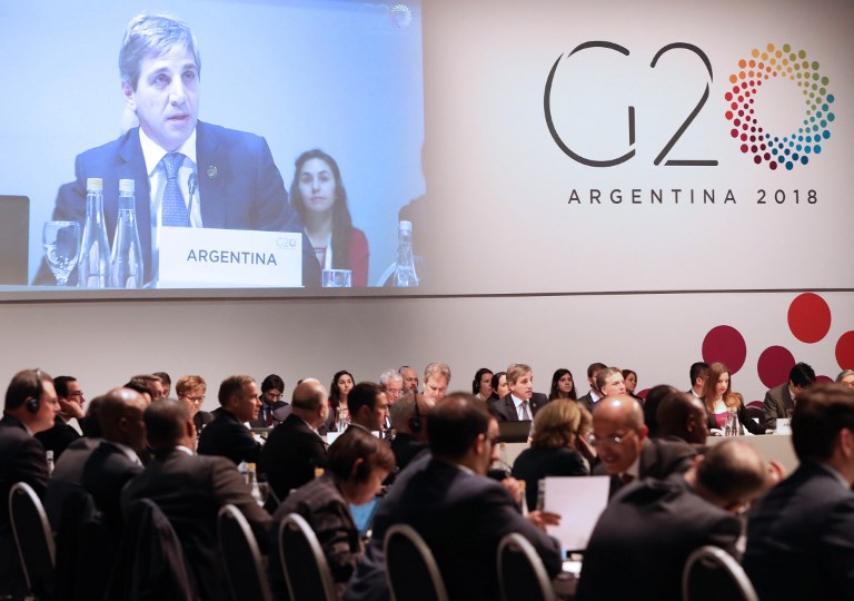 กลุ่ม G20 เตือนเศรษฐกิจโลกเจอความเสี่ยง เรียกร้องเจรจาแก้ปัญหาสงครามการค้า