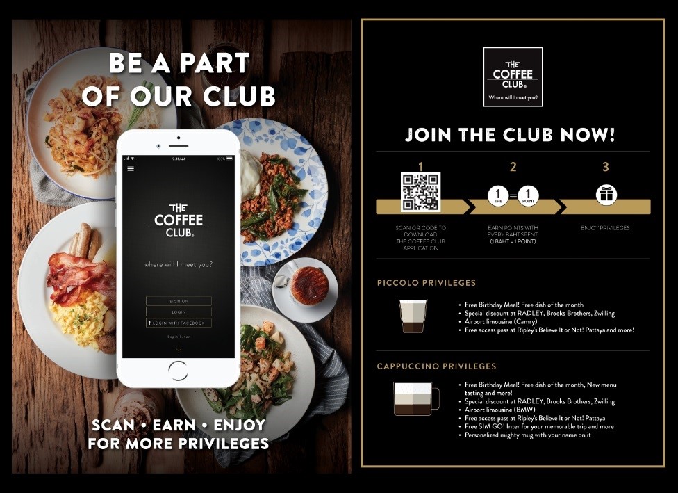 ส มผ สความเหน อระด บก บ The Coffee Club Thailand Application ย งใช ย งได ร บ ให ท กว นเป นว นพ เศษกว าท เคย ส มผ สความเหน อระด บก บ The Coffee Club Thailand Application ย งใช ย งได ร บ ให ท กว นเป นว นพ เศษกว าท เคย