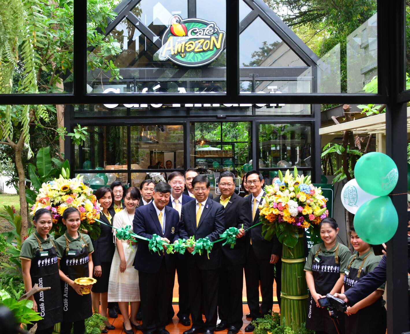 Café Amazon แห่งแรกที่ศาลายา ม.มหิดล สร้างโอกาสให้ผู้พิการทางหู