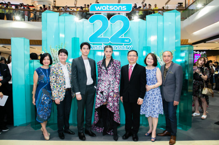 WATSONS 22nd Anniversary ‘วัตสันฉลองครบรอบ 22 ปี’ บริจาคสมทบทุนเพื่อการกุศล
